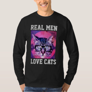 HOMENS REAIS ADORAM GATOS T-SHIRTS