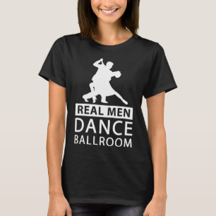 Homens Reais Dançam Salão Camisa Camisa Salão Danç