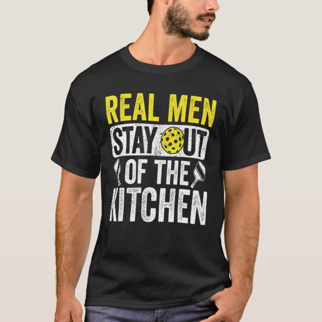 Homens Reais Ficam Fora Da Camisa Da Cozinha (Frente)