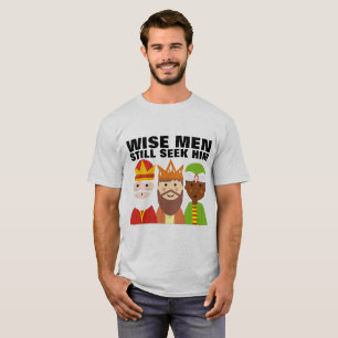 HOMENS SÁBICOS AINDA O PROCURAM, T-shirts Cristãs