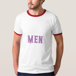 Homens Texto Doce Lavanda Fofo Camiseta Básica de