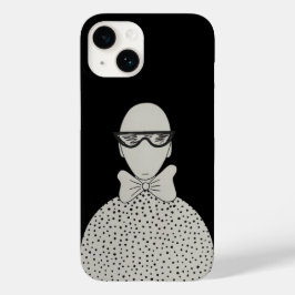 Homens vestem arcos para capas de iphone de gabine