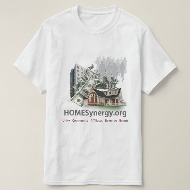 HomESynergy - T-Shirt - Caras (Frente do Design)