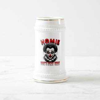 Homie Clown - Caneca de cerveja de 22 oz
