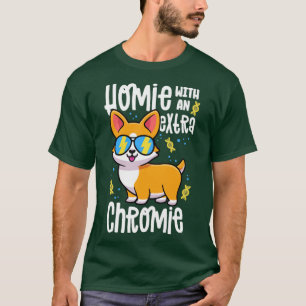 Homie Com Uma Síndrome De Camisa De Camisa Extra C