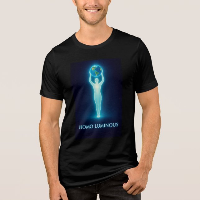 Homo Luminous - Light Bringer Men's Bella T-Shirt (Frente)