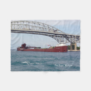 Hon James L. Oberstar PH fleece cobertor