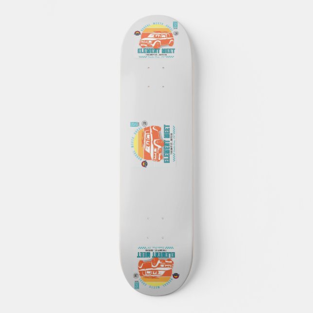 HONDA E MEET  Deck de Skateboard 8 1/4" (Frente)