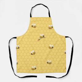 Honeycomb Bees Apron