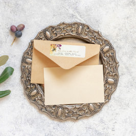 Honeymoon Bee Vintage Endereço Etiquetas