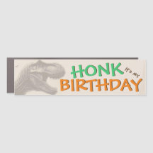 HONK, é o meu JORNAL T-rex Dinossauro