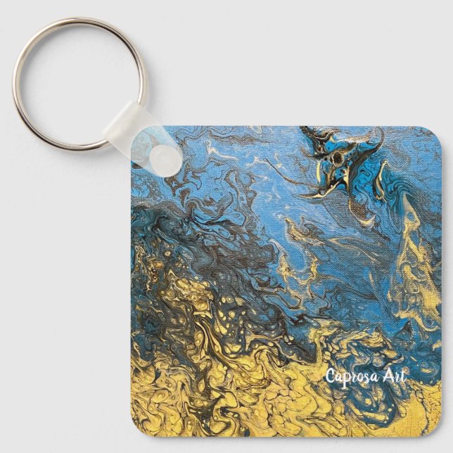 "Honra à Ucrânia" chaveiro (Frente)