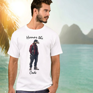 Honra o Código Reptile Warrior T-Shirt