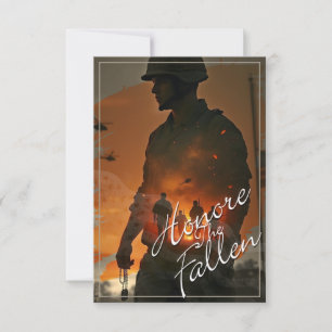 Honra o Faleno - Lembre-se do Sacrifício