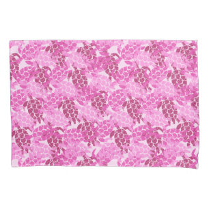 Honu Sea Turtle Havaiana Aloha Reversible Pink