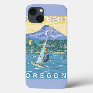 Hood River, surfistas de ORWind & pensionistas do