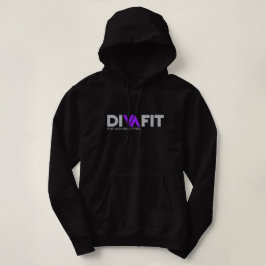 Hoodie do pulôver das mulheres de DivaFit