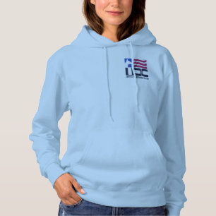 Hoodie do pulôver do velo da mulher do clube de