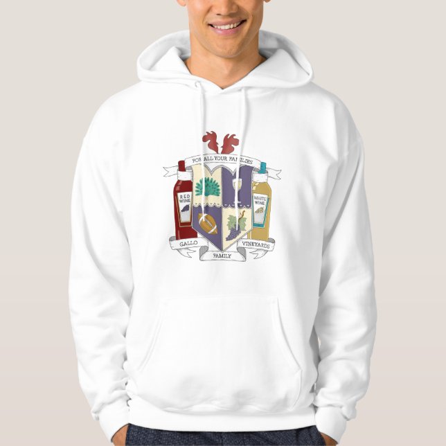 Hoodie do pulôver dos homens (Frente)