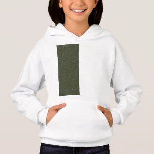 Hoodie Vertical Moss Green Kids Pullover (Personal