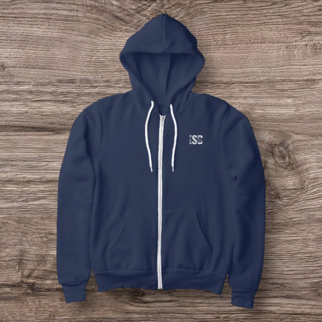 Hoodie Zip T-Shirt do Cheio ISD (Criador carregado)