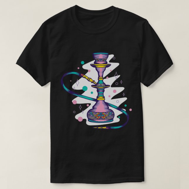 Hookah. Camiseta (Frente do Design)