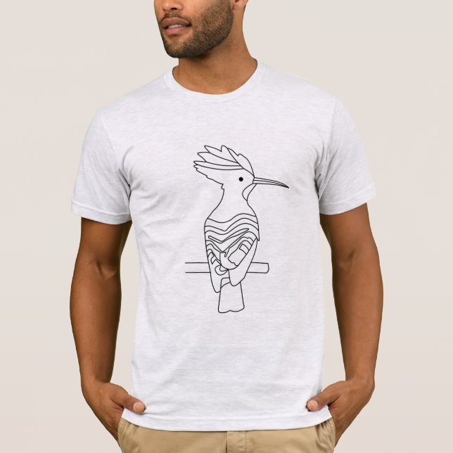 Hoopoe man T-Shirt (Frente)