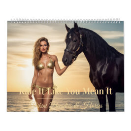 Hooves & Bikini Movidos - Calendário Sexy Horse