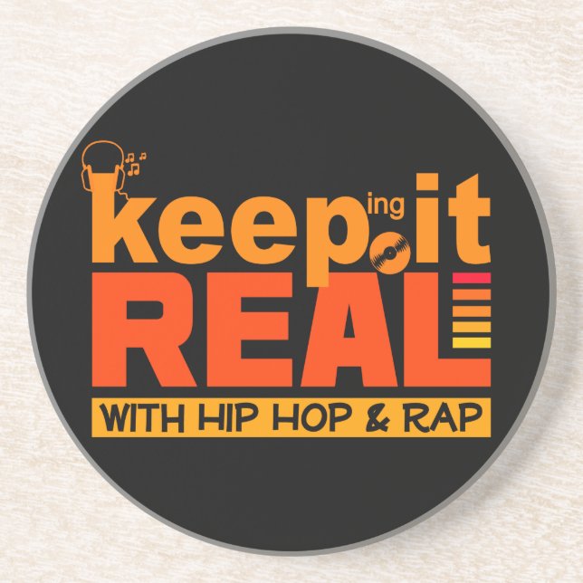 HOP HIP e porta copos personalizada de RAP (Frente)
