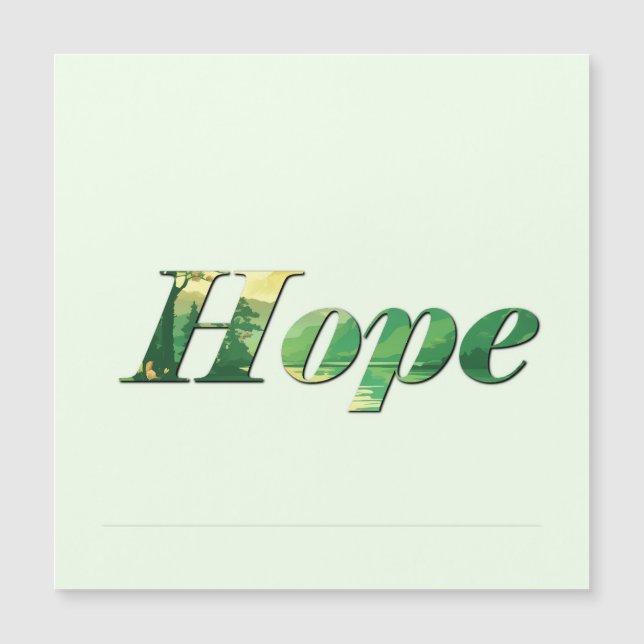 Hope. (Frente)