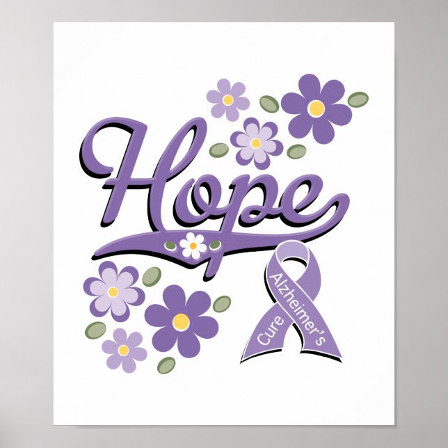 Hope Alzheimer's Poster (Frente)