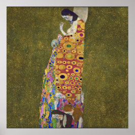 Hope, Gustav Klimt Poster