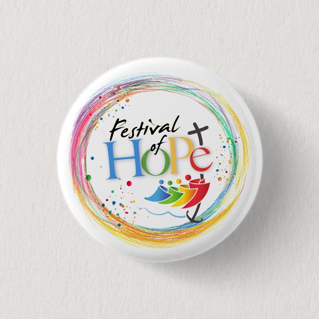 Hope party promotion buttons pins  (Frente)