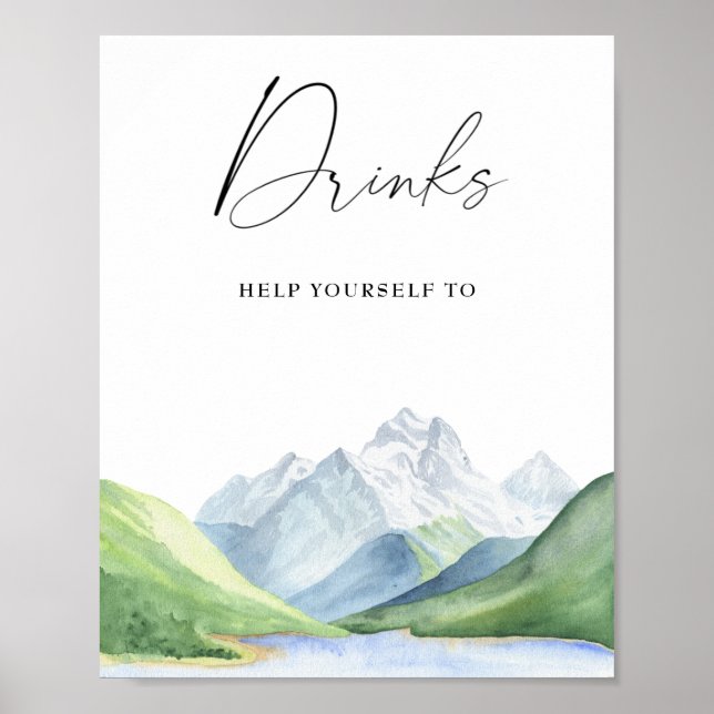 Hora da aventura! - Bebidas Poster (Frente)