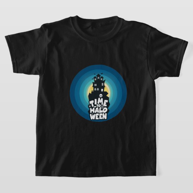 Hora da festa de Halloween Figurume T-Shirt (Postura )