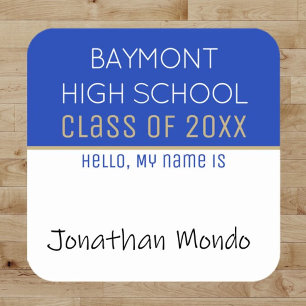 Hora da festa! Etiquetas de nome de etiqueta de re