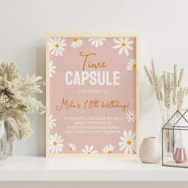 Hora de Aniversário, Rosa-Rosa, Poster da Cápsula
