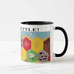 Hora de estabelecer-se! a caneca é apenas a coisa