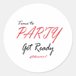 Hora De Festejar. Adesivos