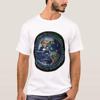 Hora de ir t-shirt verde
