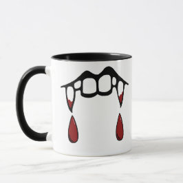 "Hora de morder?" Caneca
