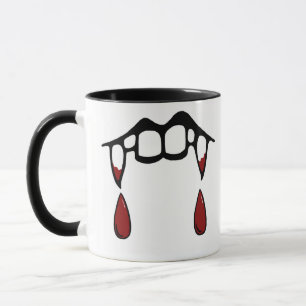 "Hora de morder?" Caneca