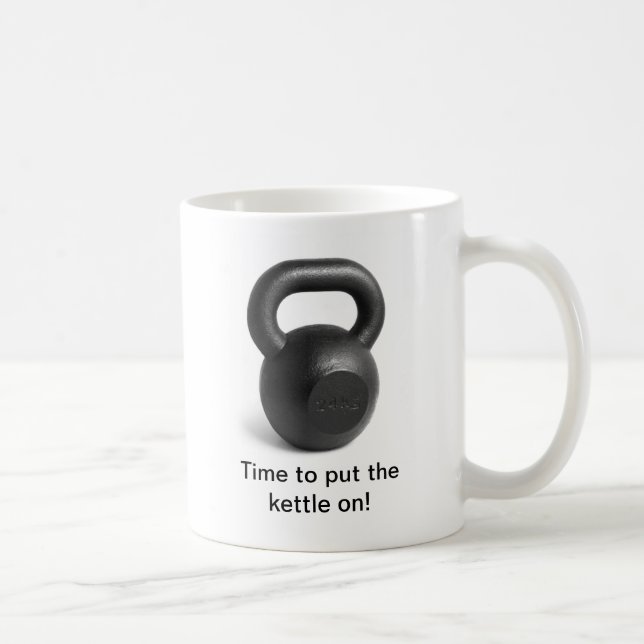 Hora de pôr a chaleira sobre a caneca (Direita)