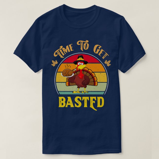 Hora De Tornar A Camisa Torrada Engraçada Ação De  (Frente do Design)