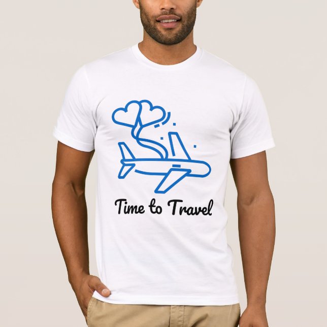 Hora de Viagem T-Shirt (Frente)