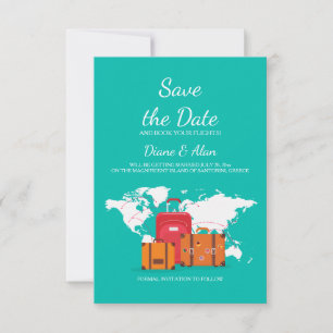 Hora de Viajar Anúncio de Salvar a Data