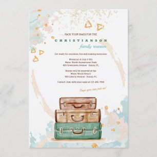 Hora de viajar convite da reunião