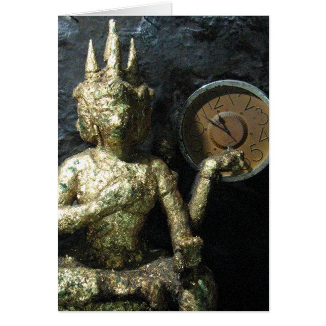 Hora do Buda... Cartão Tailândia (Frente)