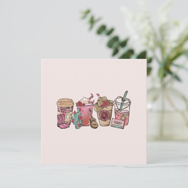 Hora do Café do Cowboy (Em pé/Frente)