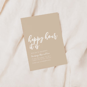 Hora Feliz É Convite De Coquetel